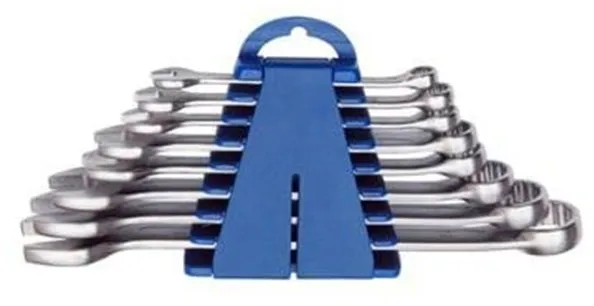 VAERK Ringskrallenøkkelsett 8 deler i holder 8-22 mm
